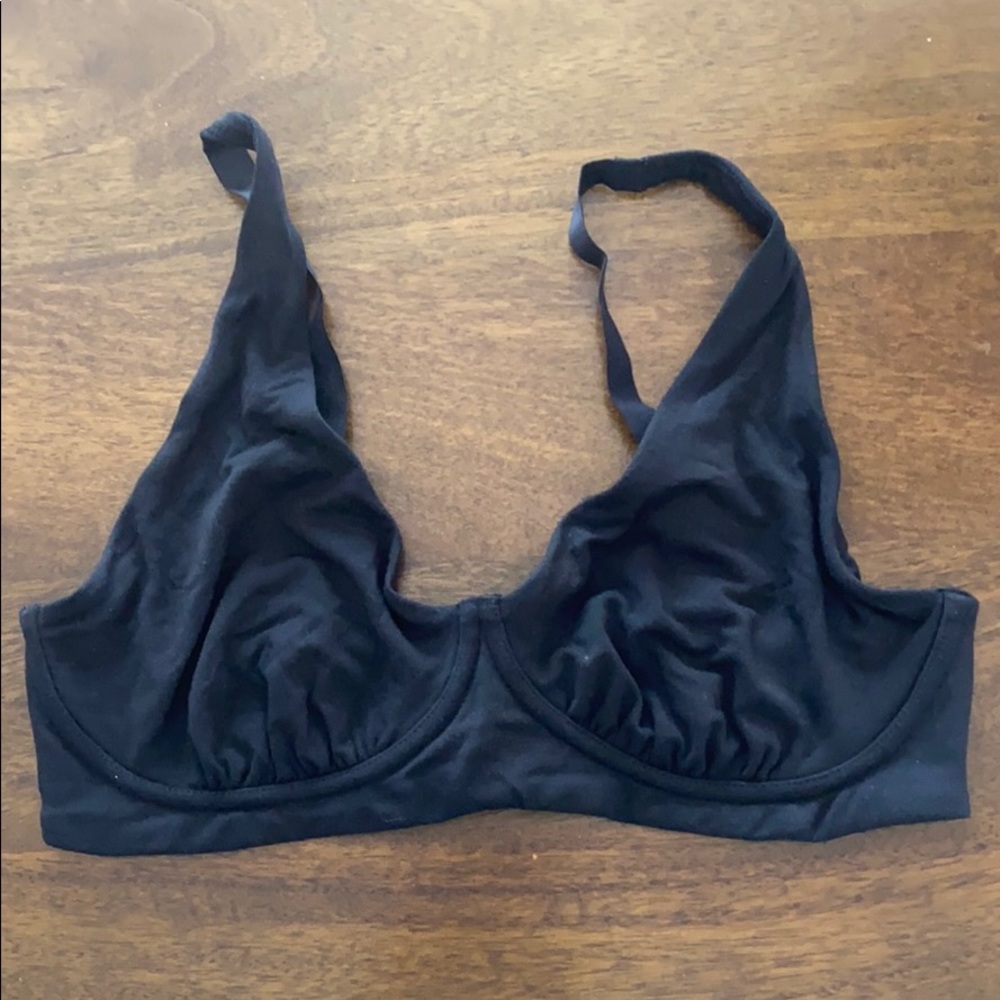 NWOT Black MeUndies FeelFree Bralette